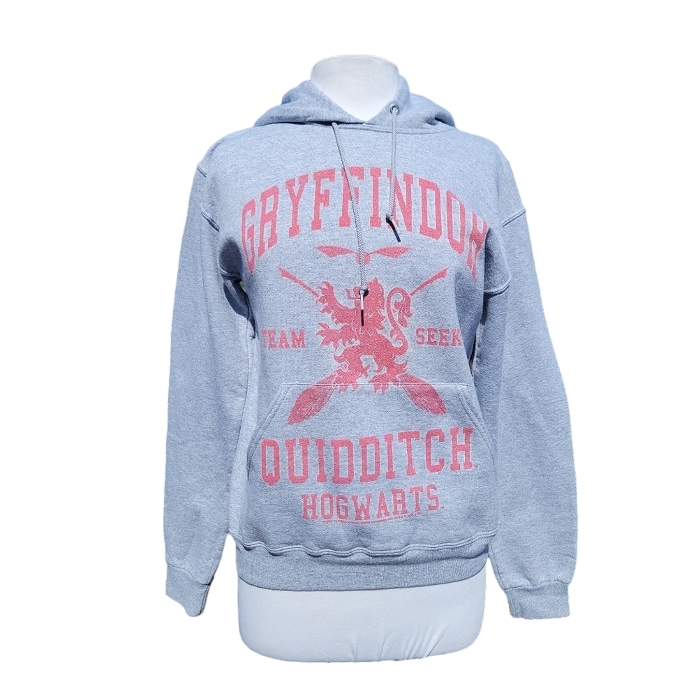 Gryffindor Quidditch Hogwarts Grey Unisex Sweatshirt Size S